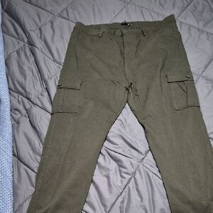 Women's Olive Cargo Pants